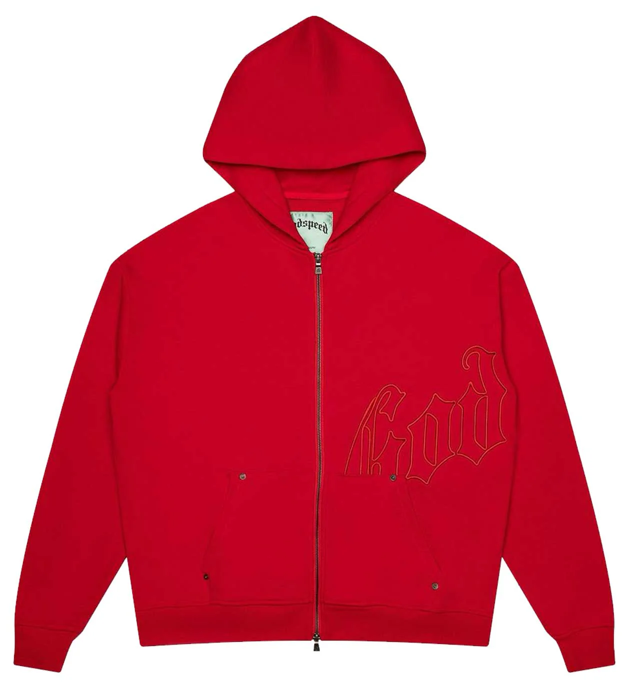 Godspeed OG Logo Sweatsuit Double Red - Image 2