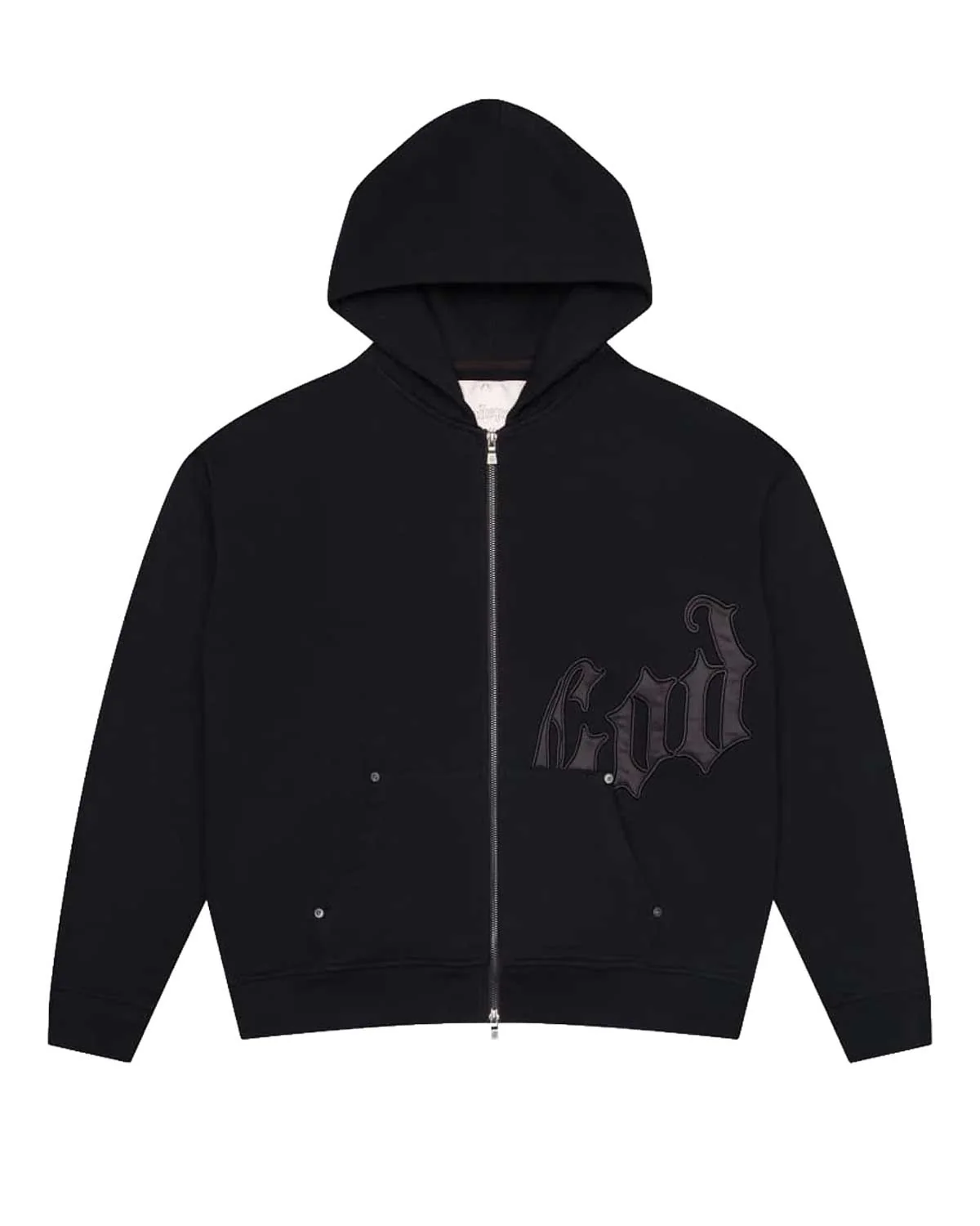 Godspeed OG Logo Sweatsuit V2 Black/Satin Black - Image 2