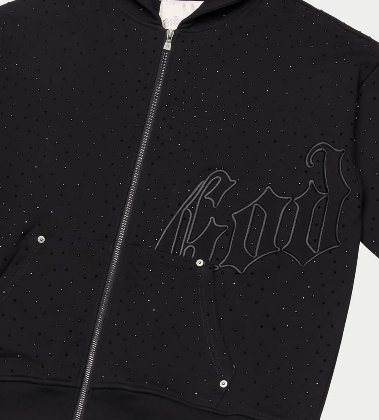 Godspeed OG Logo VVS Sweatsuit V2 Black/Black - Image 5