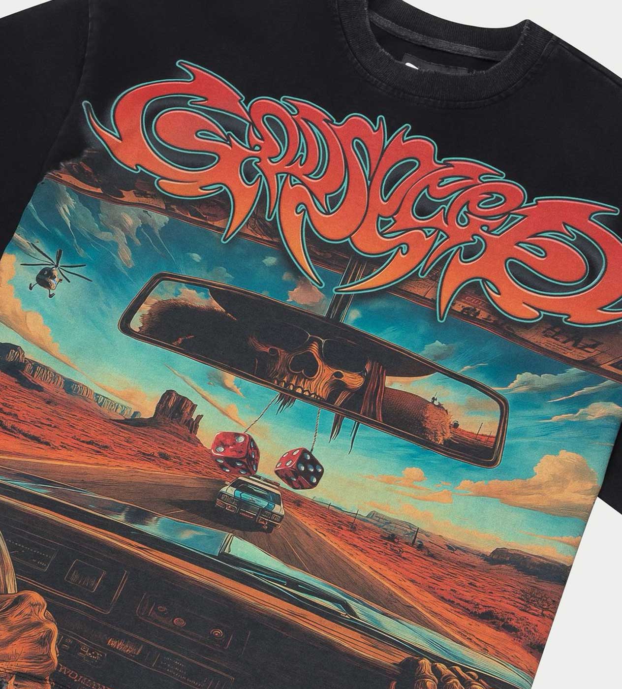 Godspeed On The Run Tee Black - Image 3