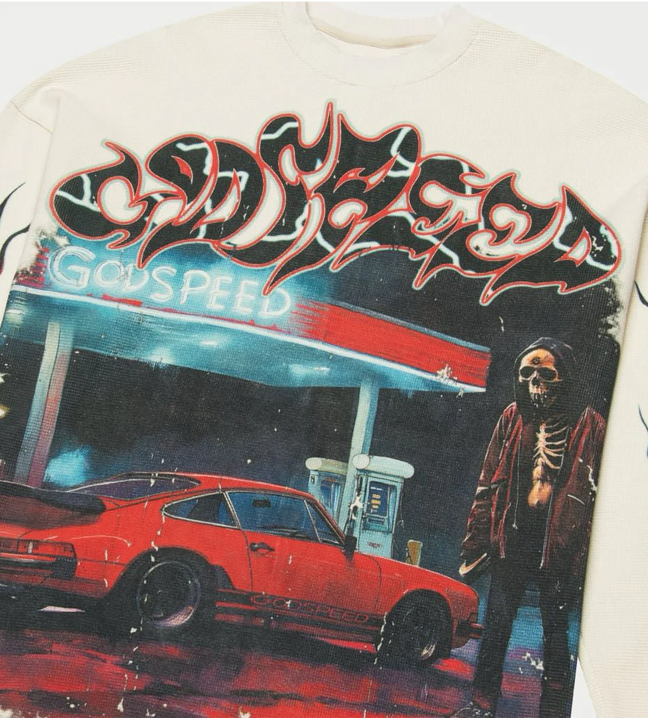 Godspeed Pitstop Thermal L/S Bone - Image 3