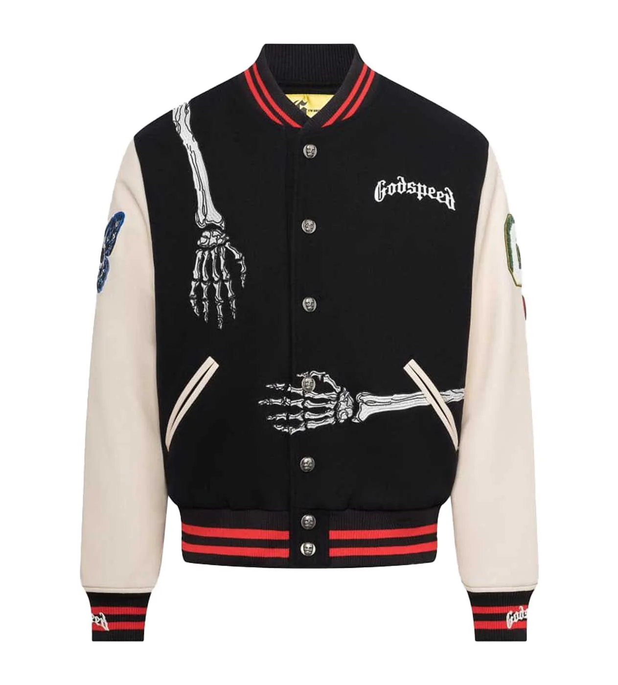 Godspeed R.O.D Varsity Jacket V2 Black/Red - Image 2