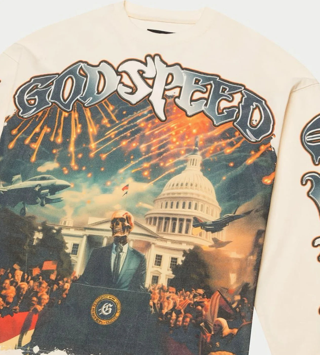 Godspeed R.O.R L/S Tee Bone - Image 2