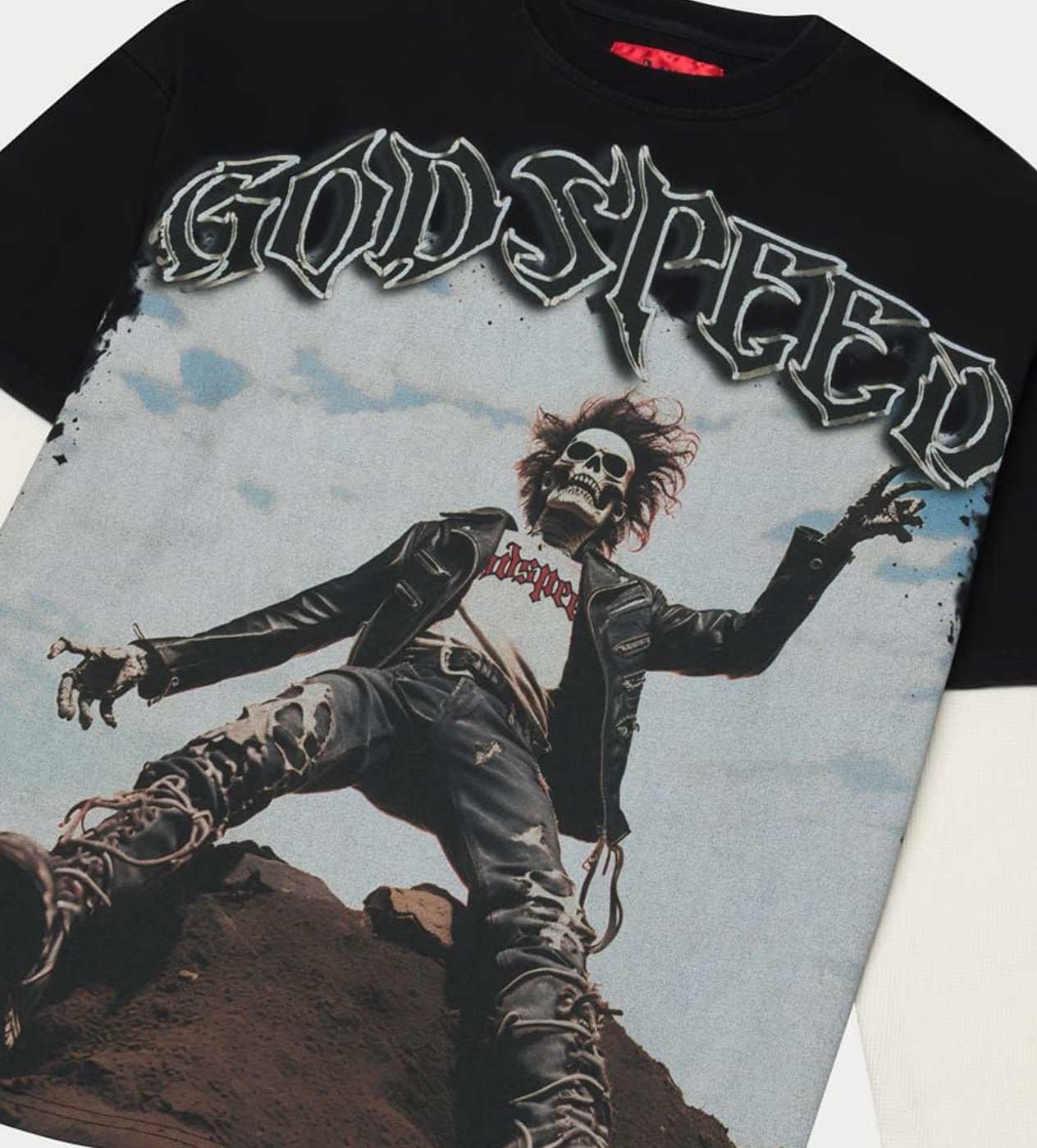 Godspeed Rocker Thermal L/S Tee Black - Image 3