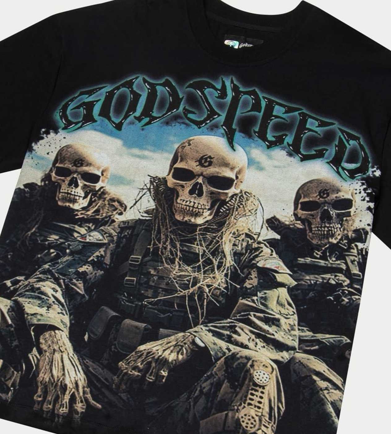 Godspeed Squadron Tee Black - Image 3