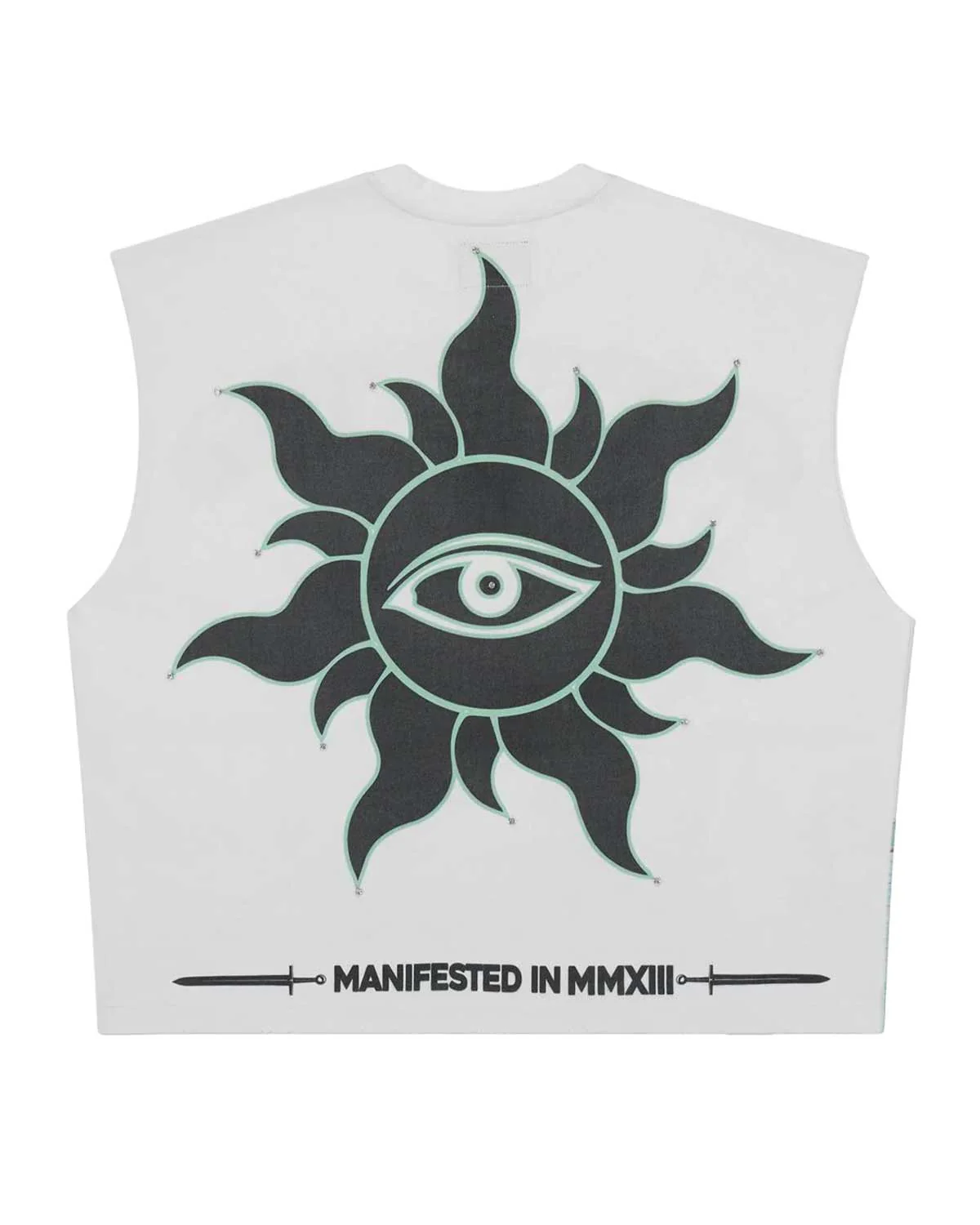 Godspeed Sunken Liberty Sleeveless Tee White - Image 2