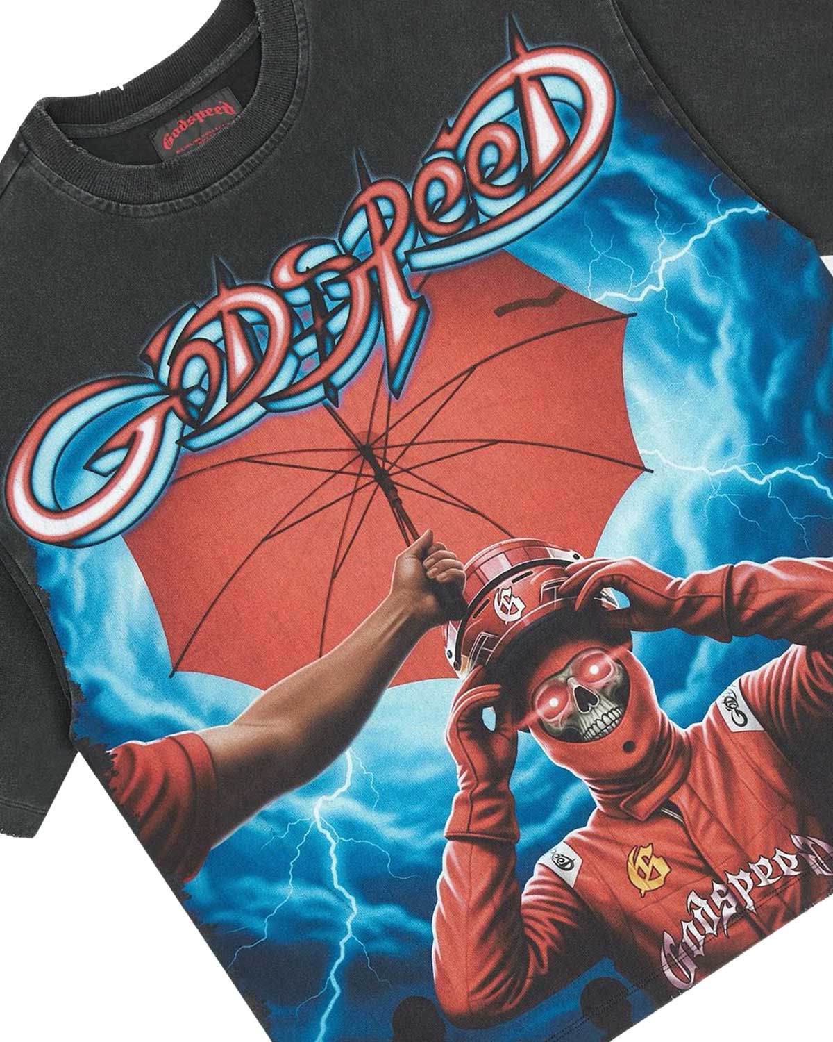 Godspeed Supreme Reign Tee Black - Image 2