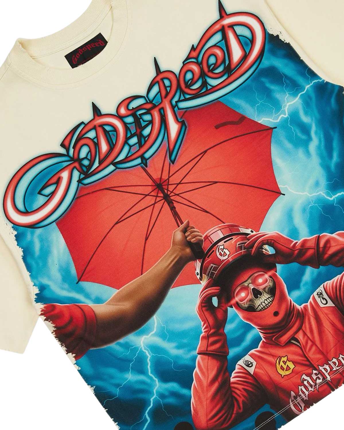 Godspeed Supreme Reign Tee Bone - Image 2