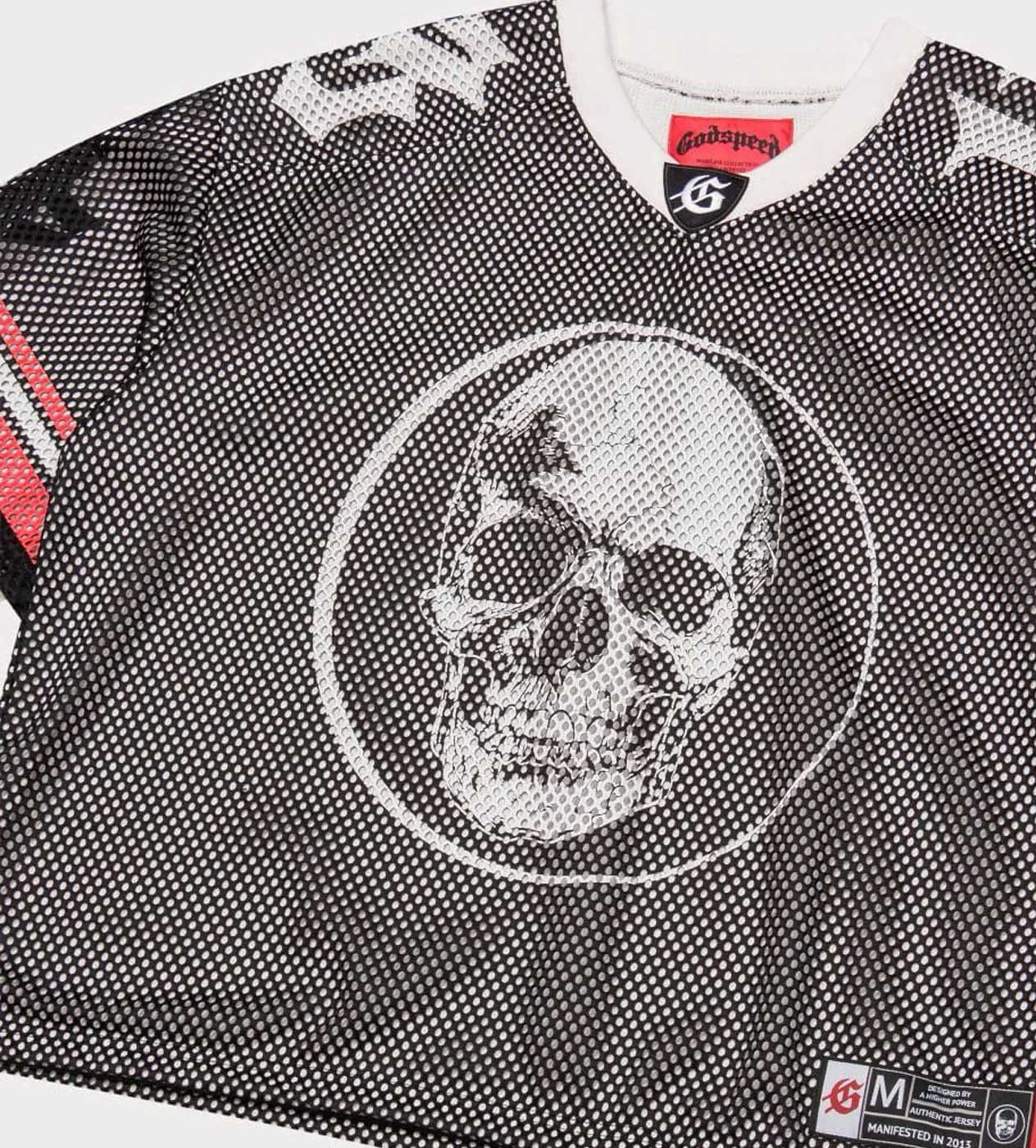Godspeed TD Layered Jersey Black/White/Red Boom - Image 3