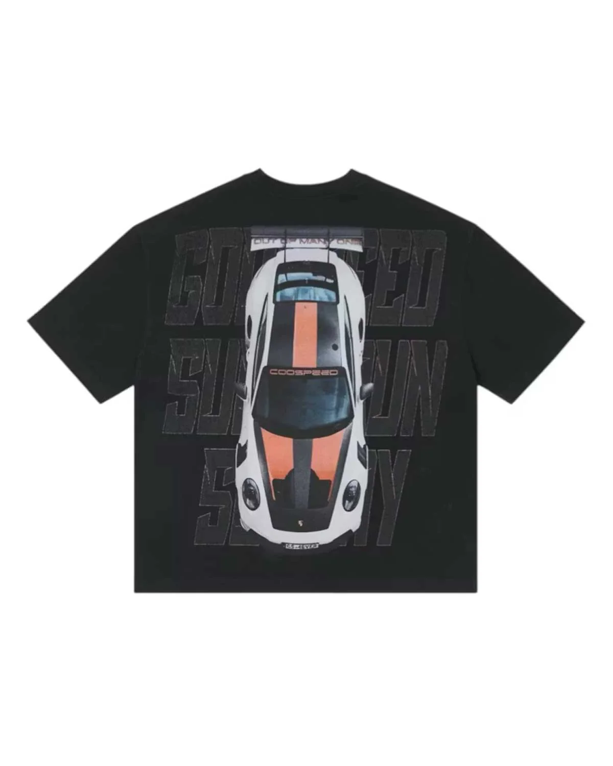 Godspeed Track Mode Miami Superrun Tee Black - Image 2
