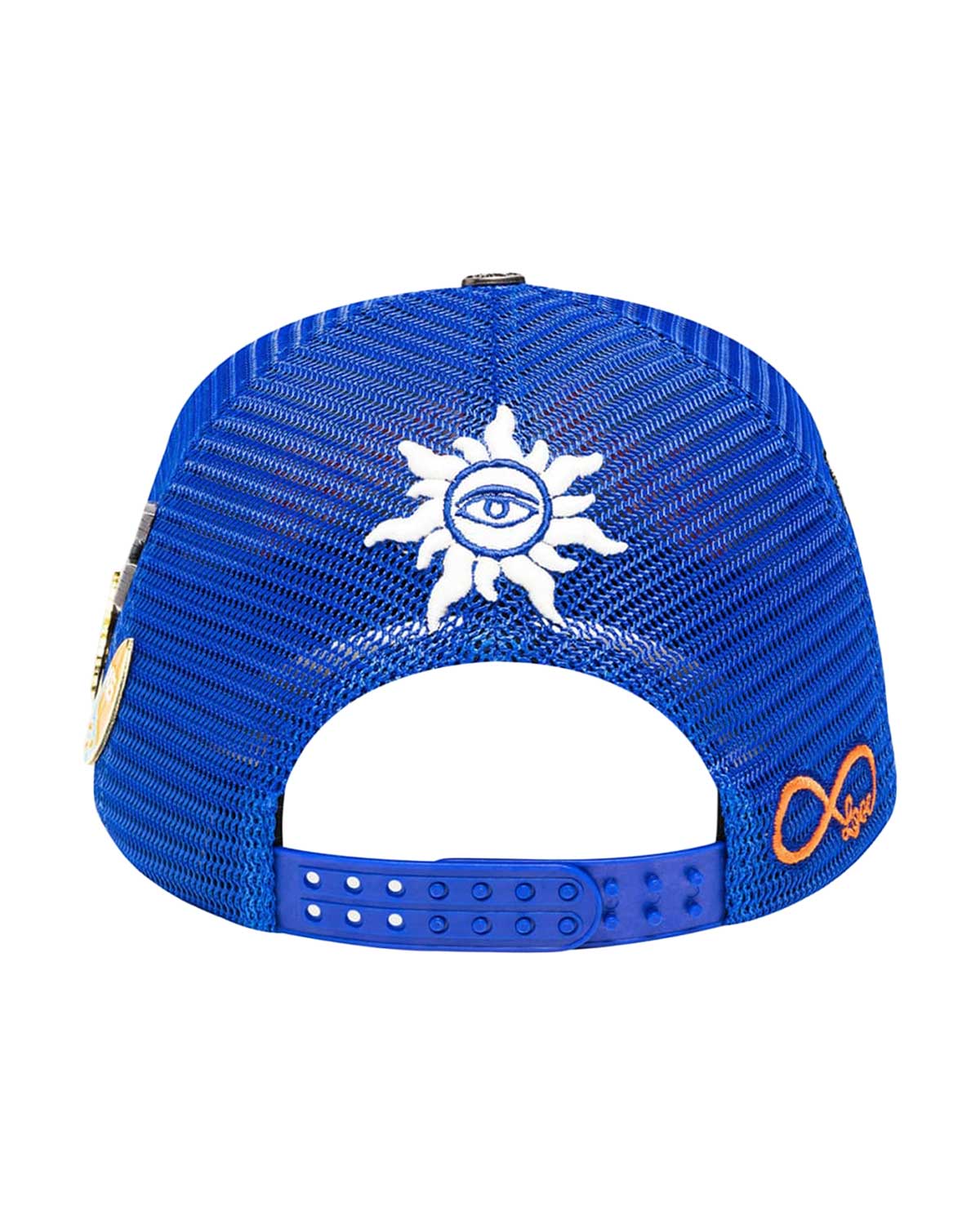 Godspeed Trucker Hat Blue/Orange - Image 3