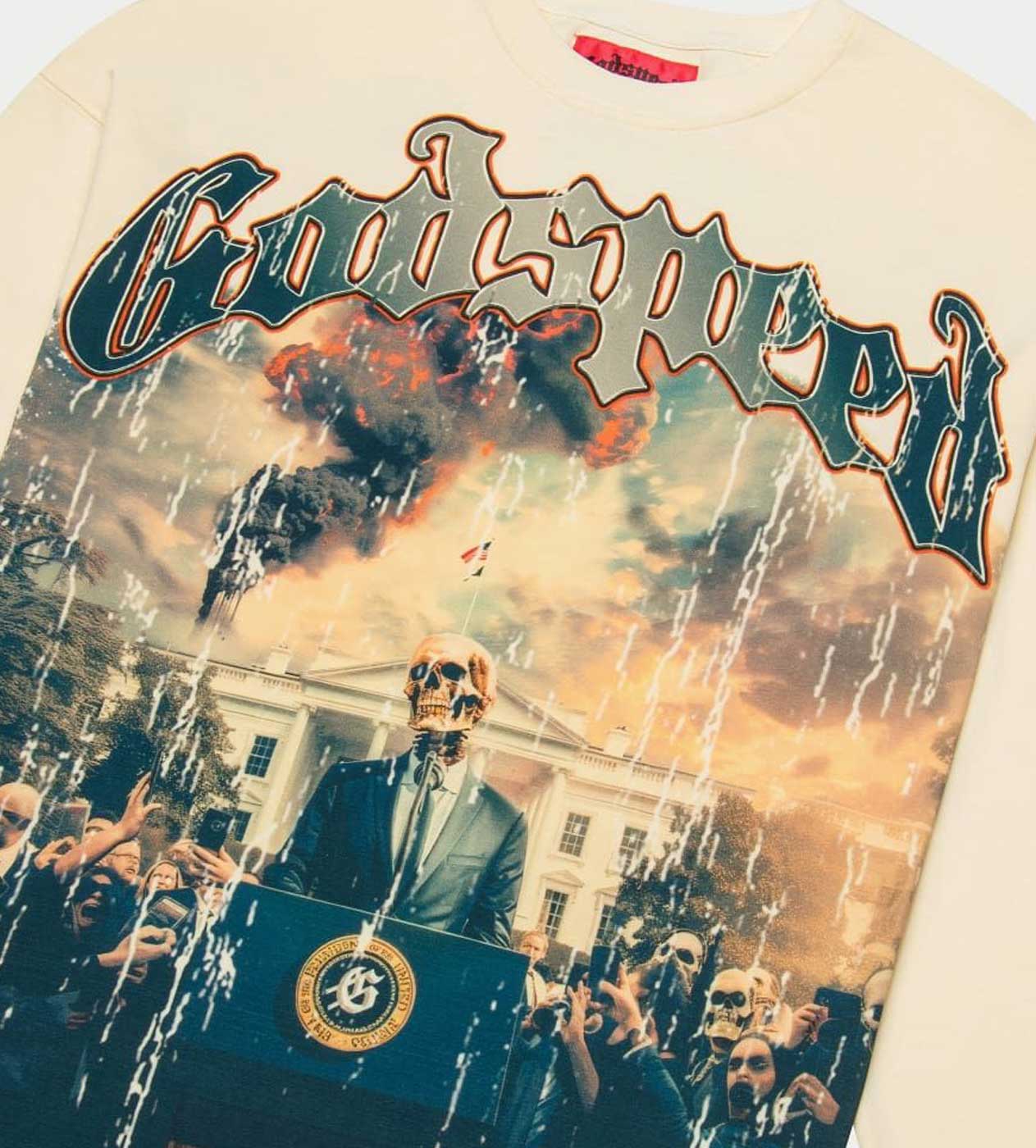 Godspeed V.O.D 2024 L/S Tee Bone - Image 3