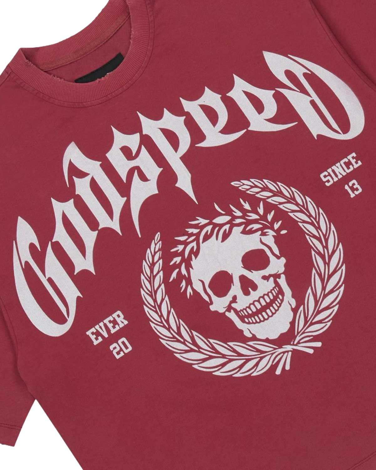 Godspeed Victor Crest Tee Red - Image 3