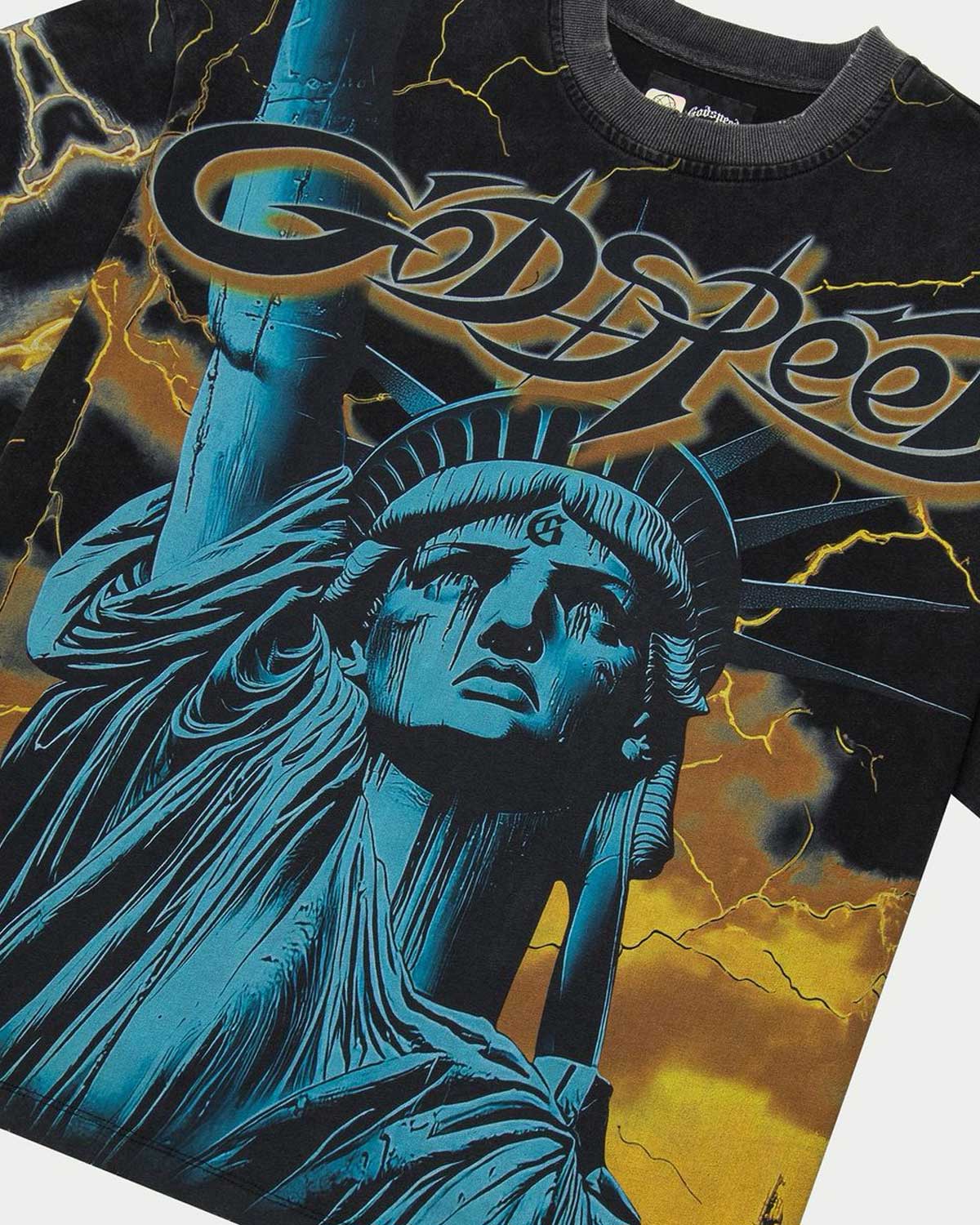 Godspeed Voltage Tee Black/Yellow - Image 3