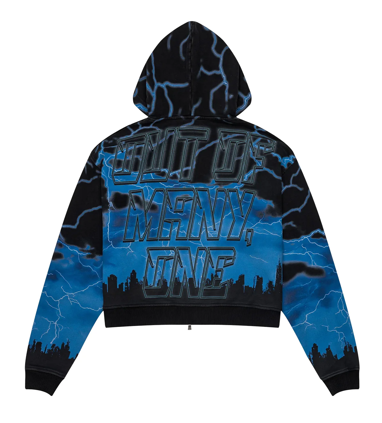 Godspeed Voltage Zip Hoodie Blue - Image 2