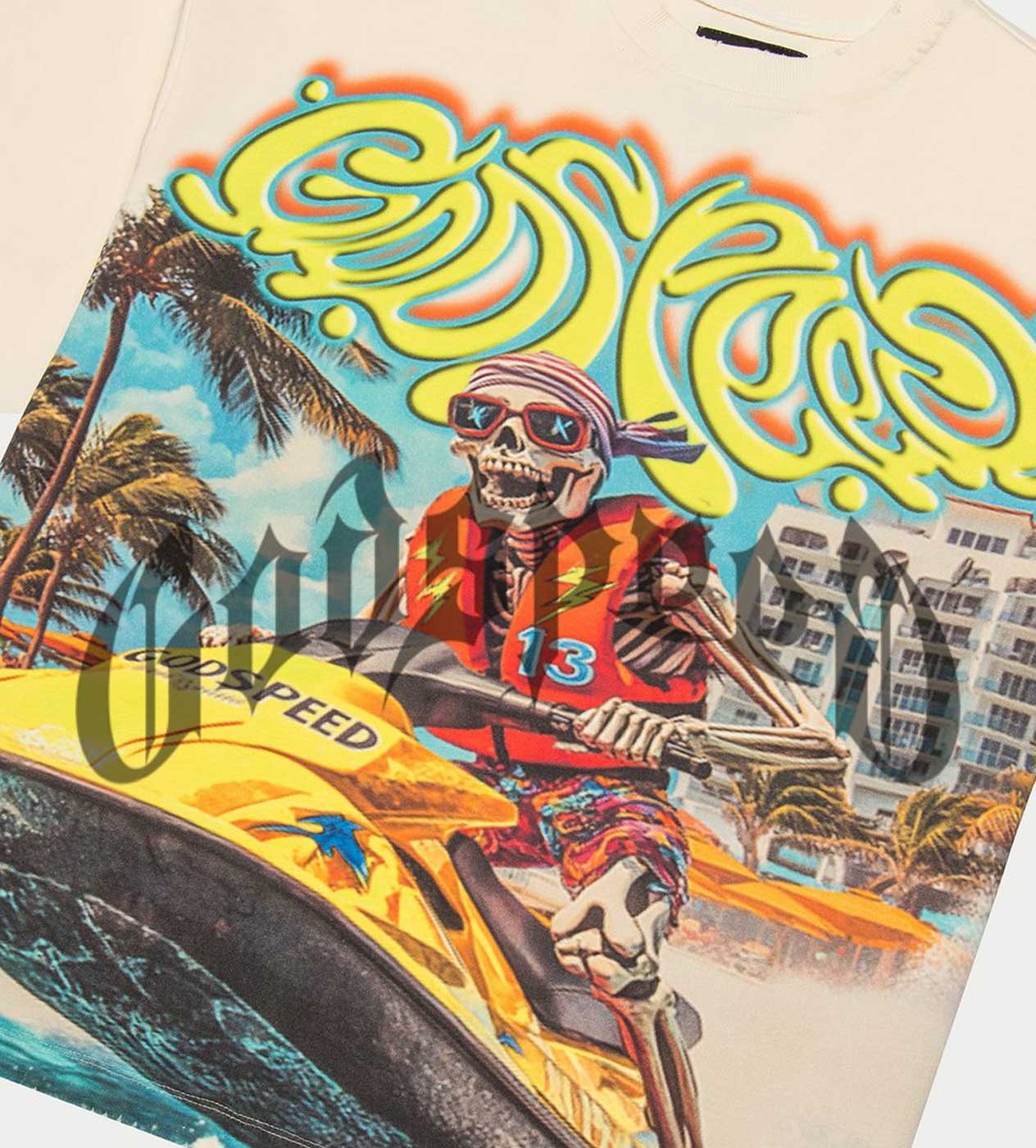 Godspeed Wave Runner Tee Bone - Image 3