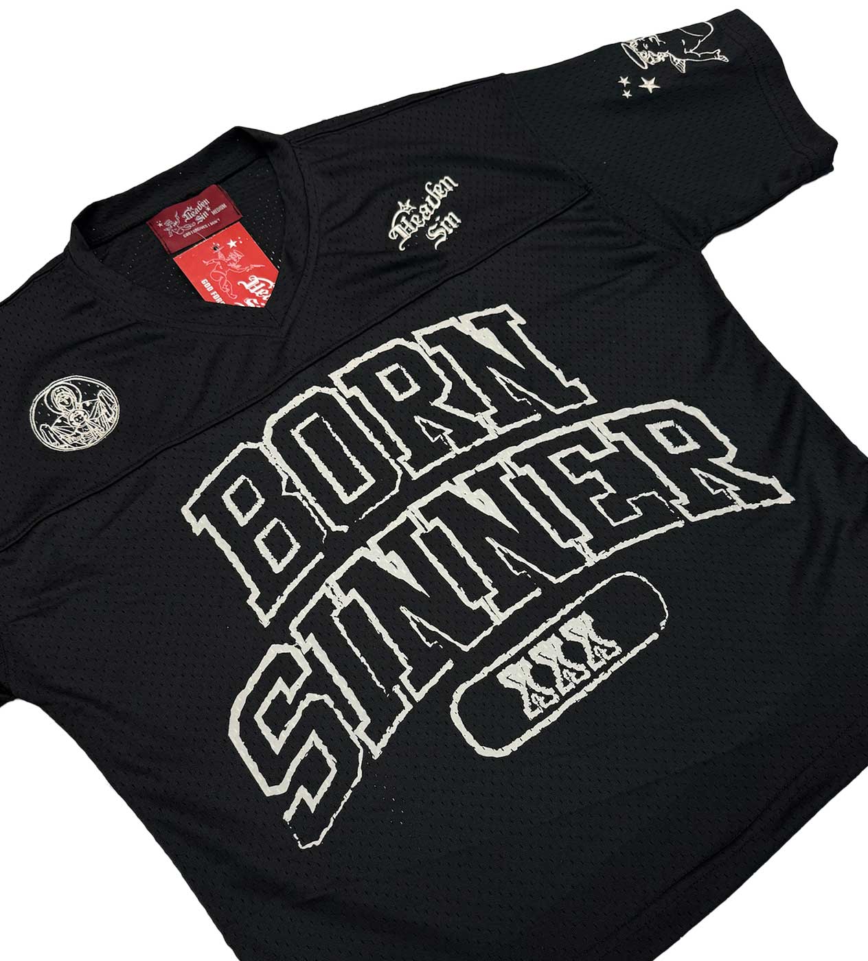 Heaven Sin Born Sinner FB Jersey Black - Image 3