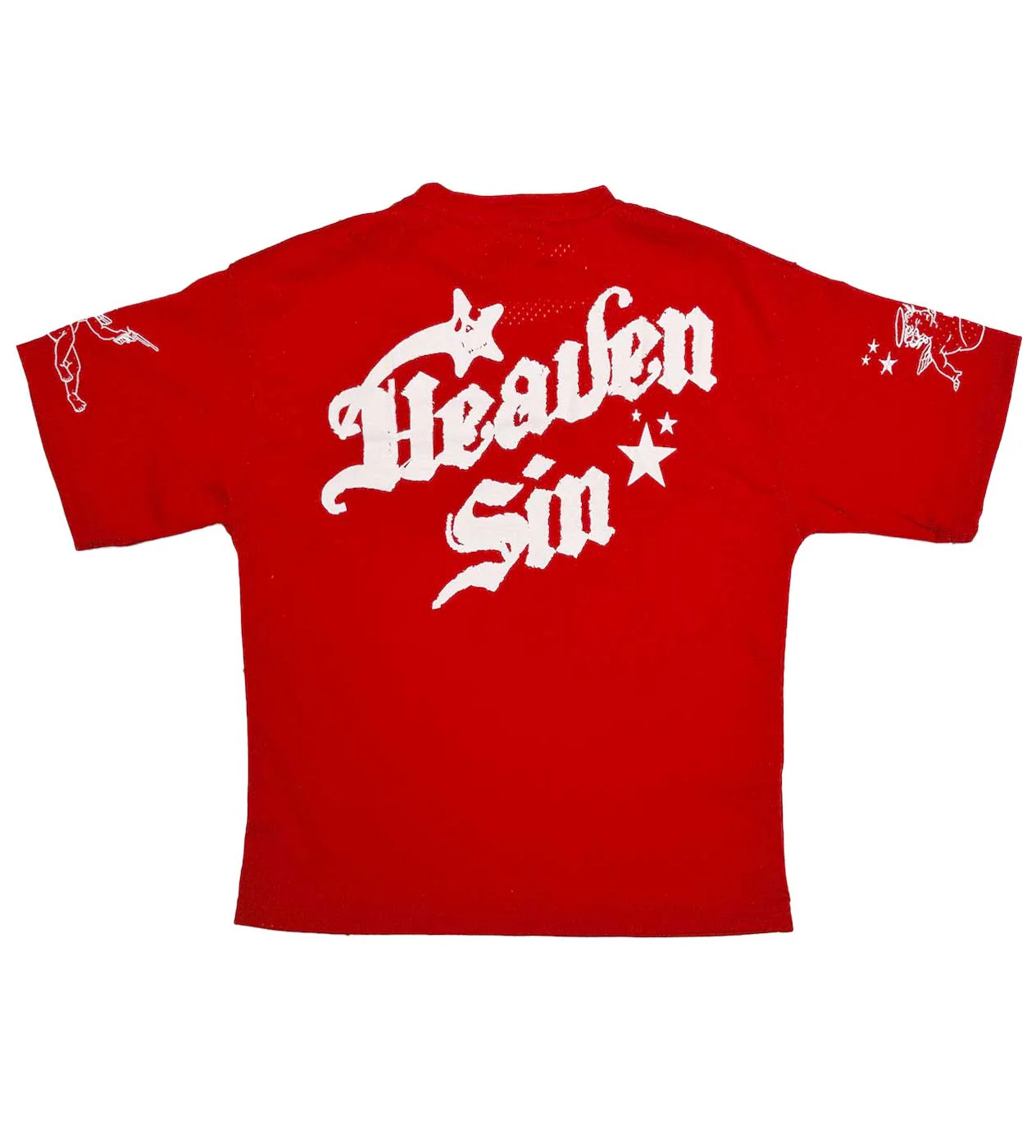 Heaven Sin Born Sinner FB Jersey Red - Image 4