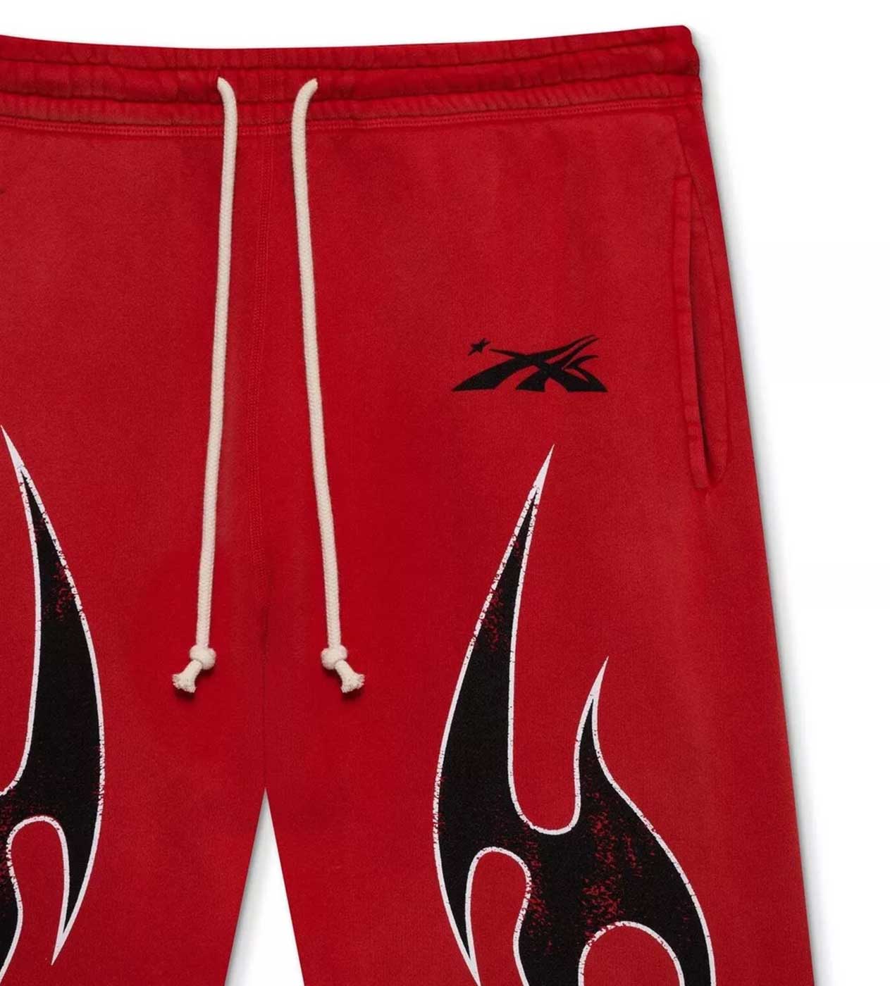 Hellstar Halloween Flame Sweatpants Red - Image 2