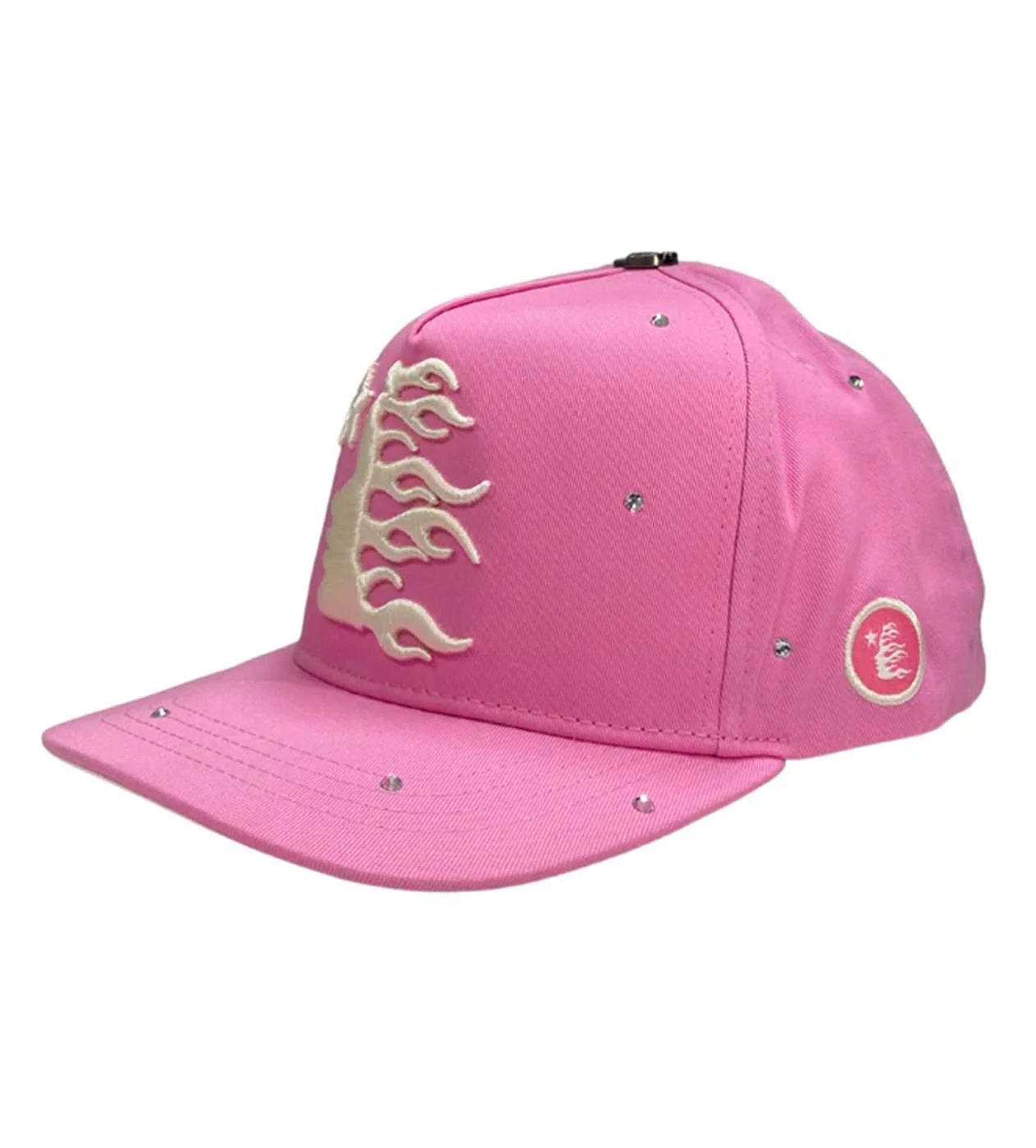 Hellstar OG Pink Rhinestone Snapback - Image 3