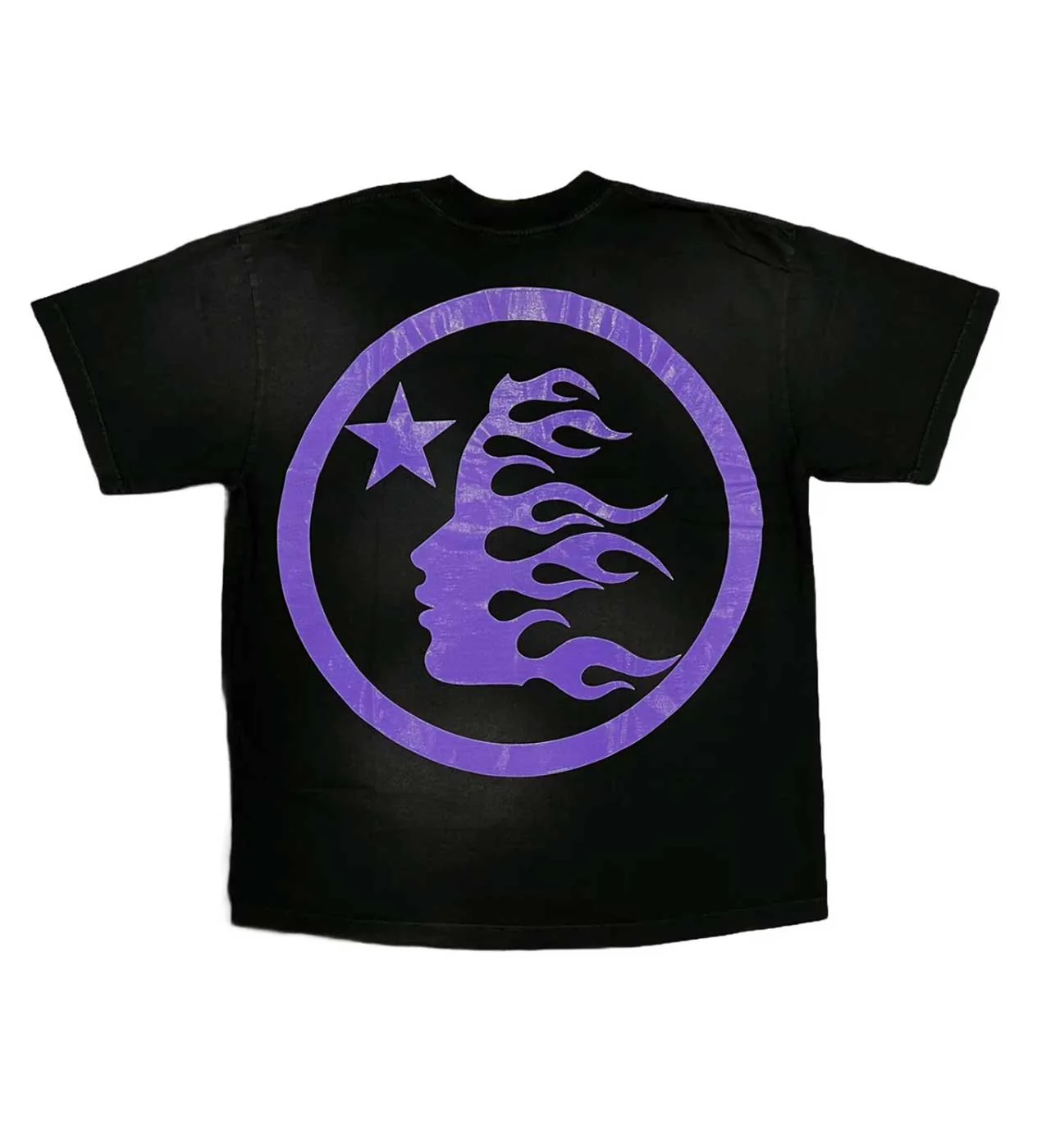 Hellstar Sport Logo Gel Tee Black/Purple - Image 2