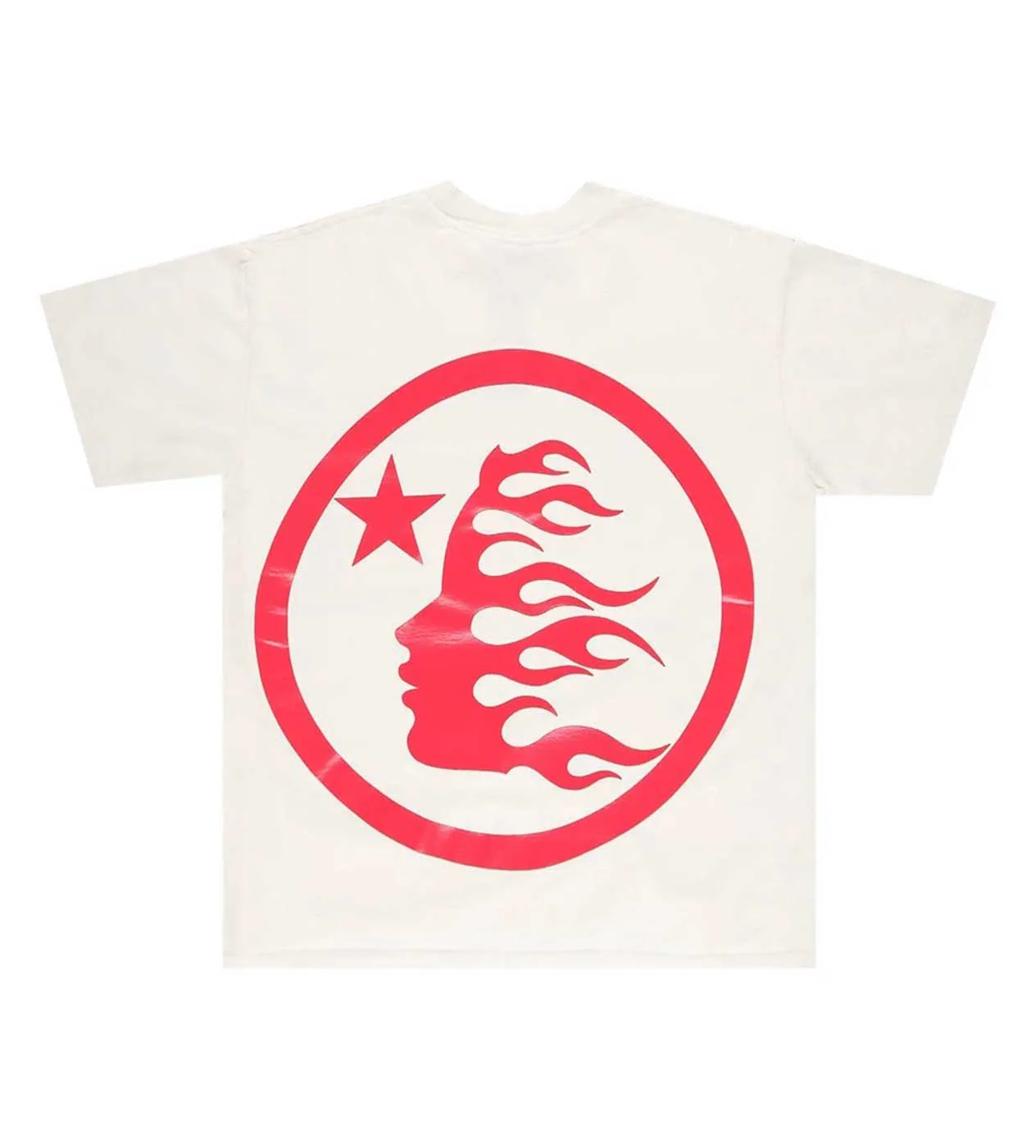 Hellstar Sport Logo Gel Tee White/Red - Image 2