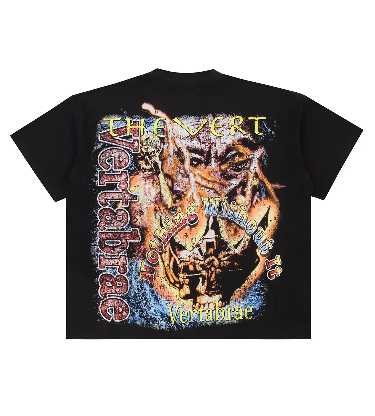 Vertabrae 7Rap Tee Black - Image 2