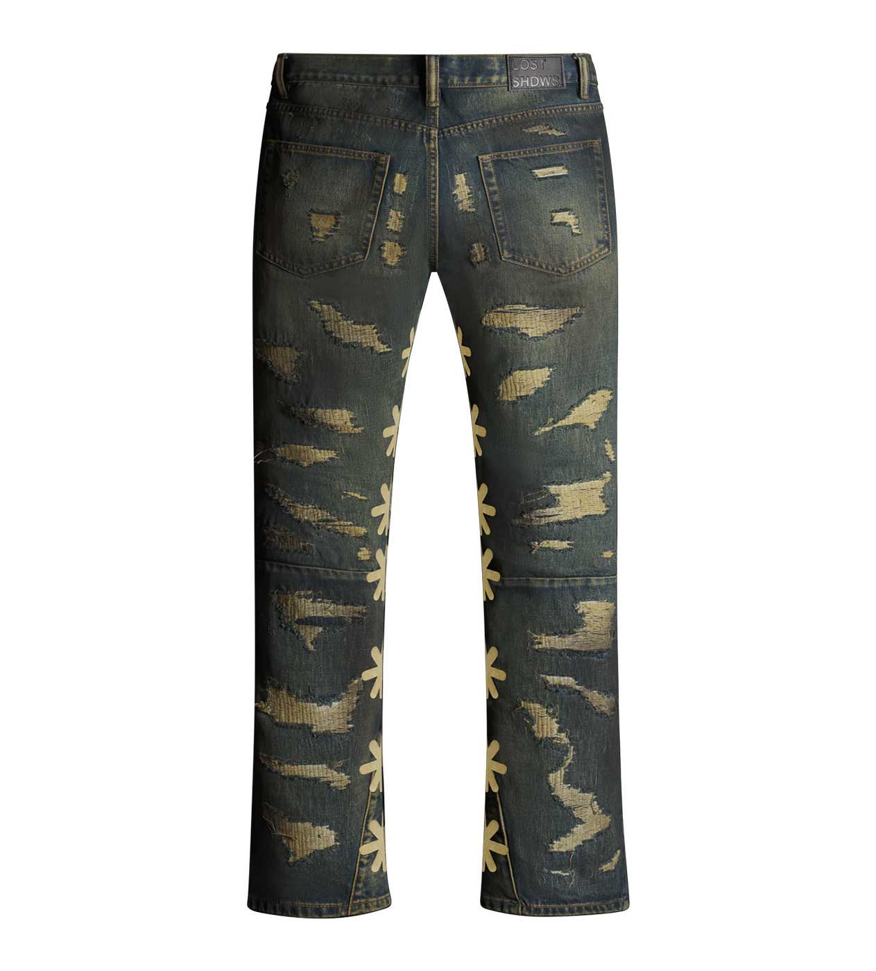 Lost Shdws Denim Dirty Blue/Sand - Image 2