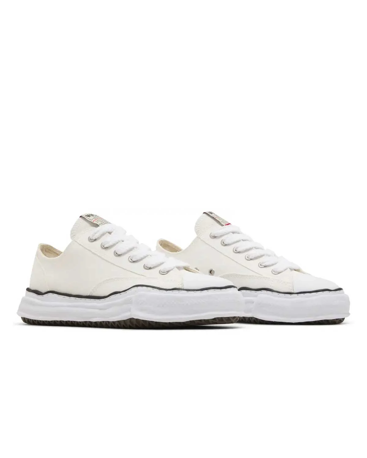 Maison Mihara Yasuhiro Peterson OG Sole Canvas Low White - Image 3