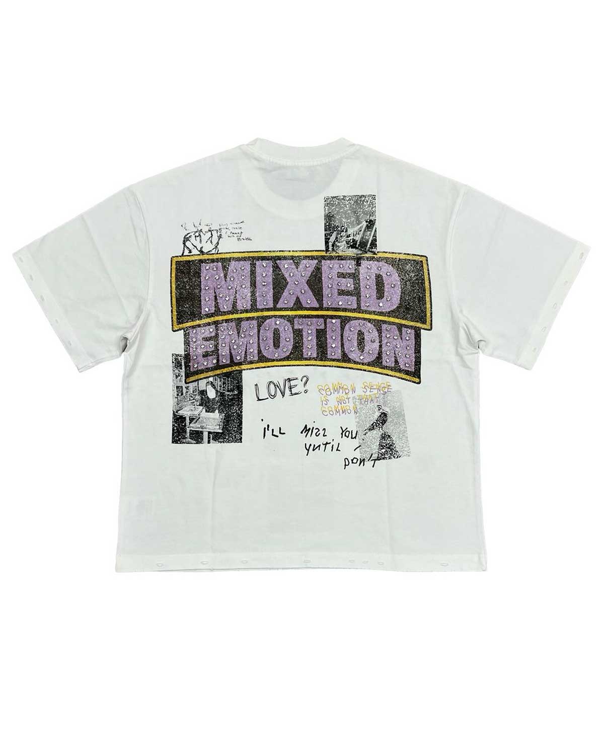 Mixed Emotions Lost Identity Tee White - Image 2