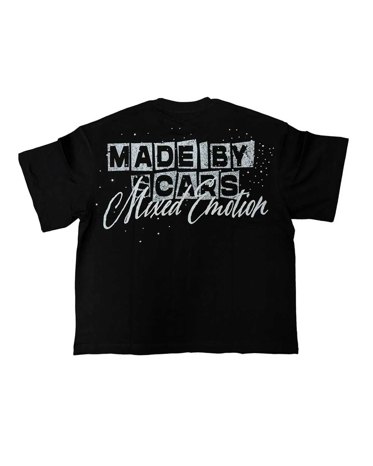 Mixed Emotions Scar Tee Black - Image 2