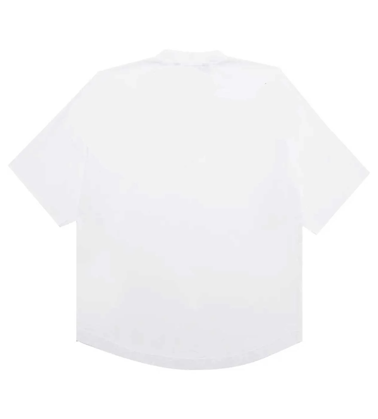 Palm Angels Heart Sprayed Logo Tee White/Pink - Image 2