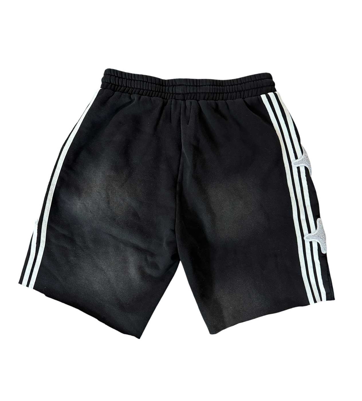 Retrovert Star Track Shorts Black - Image 2