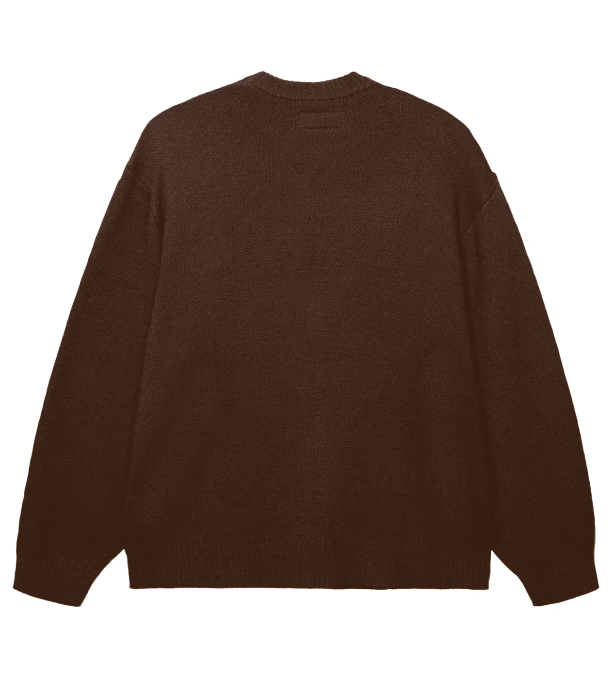 Revenge Arch Logo Knit Sweater Brown/Black - Image 2