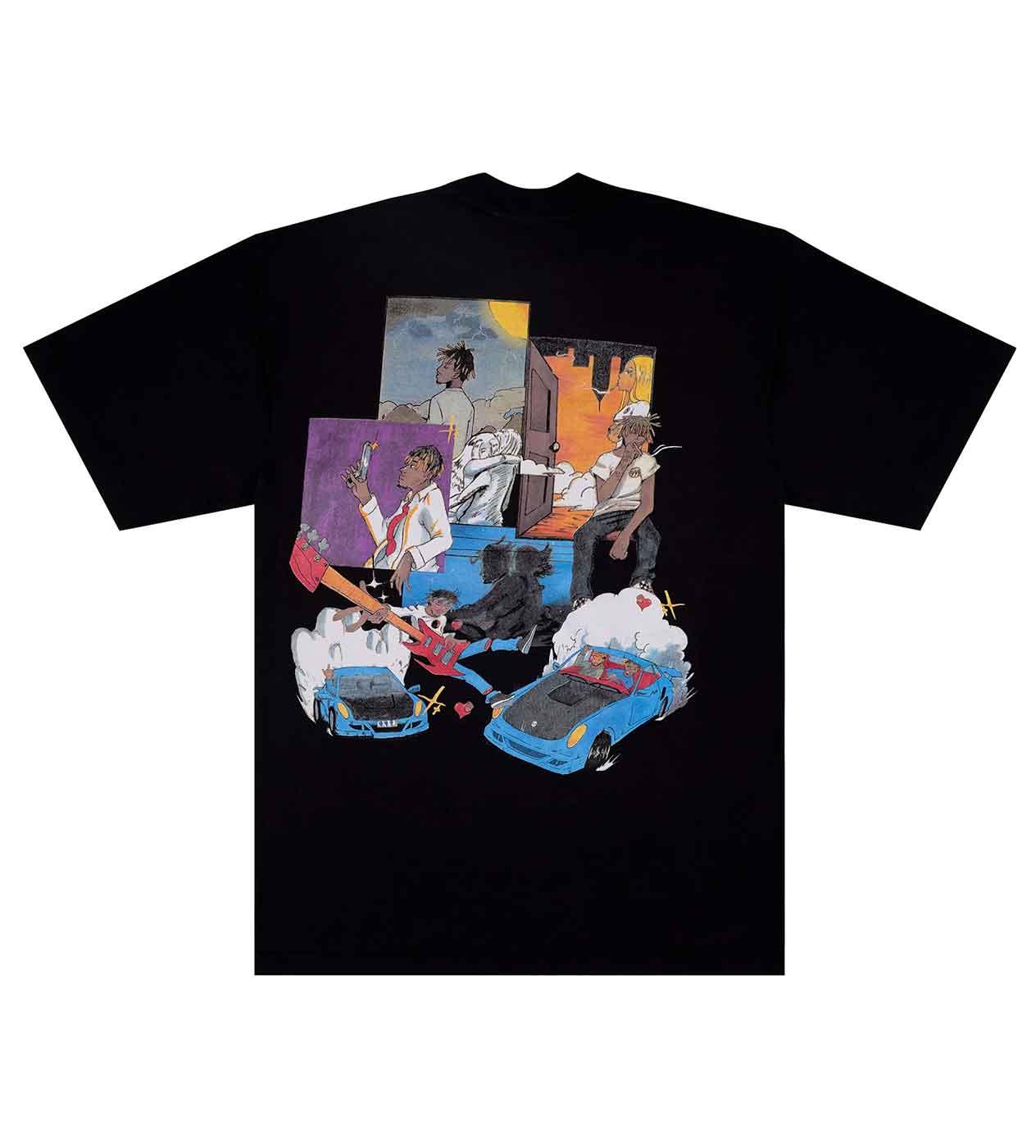 Revenge Burnout Tee Black - Image 2