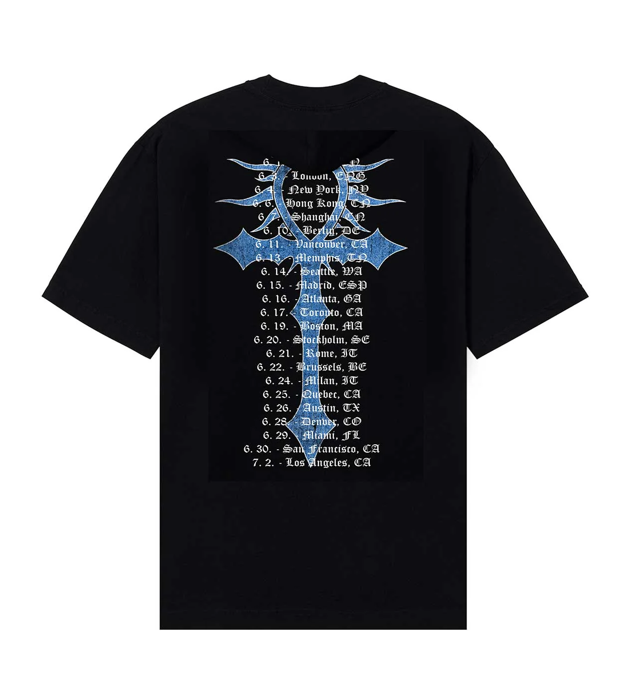 Revenge CHROME REAPER TEE BLACK - Image 2