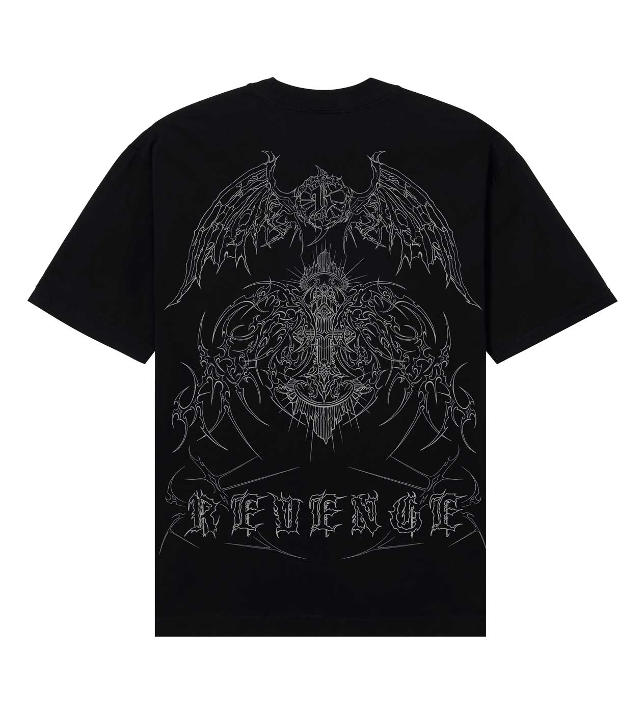 Revenge Cruciform Tee Black - Image 2