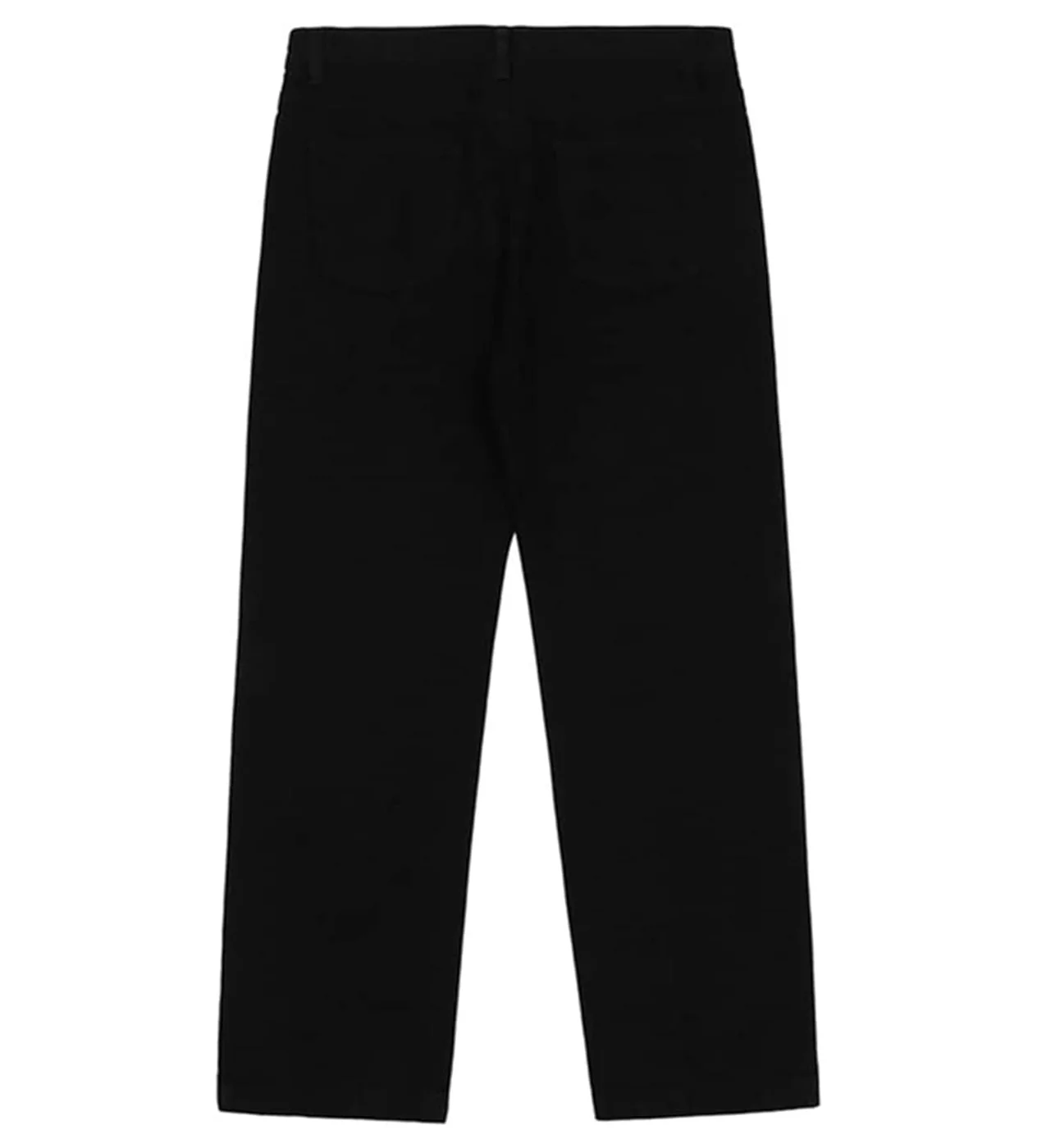 Revenge Embroidered Logo Denim Pant Black - Image 2