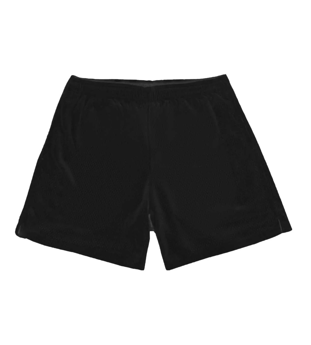 Revenge Embroidered Logo Mesh Short Black/Red - Image 2