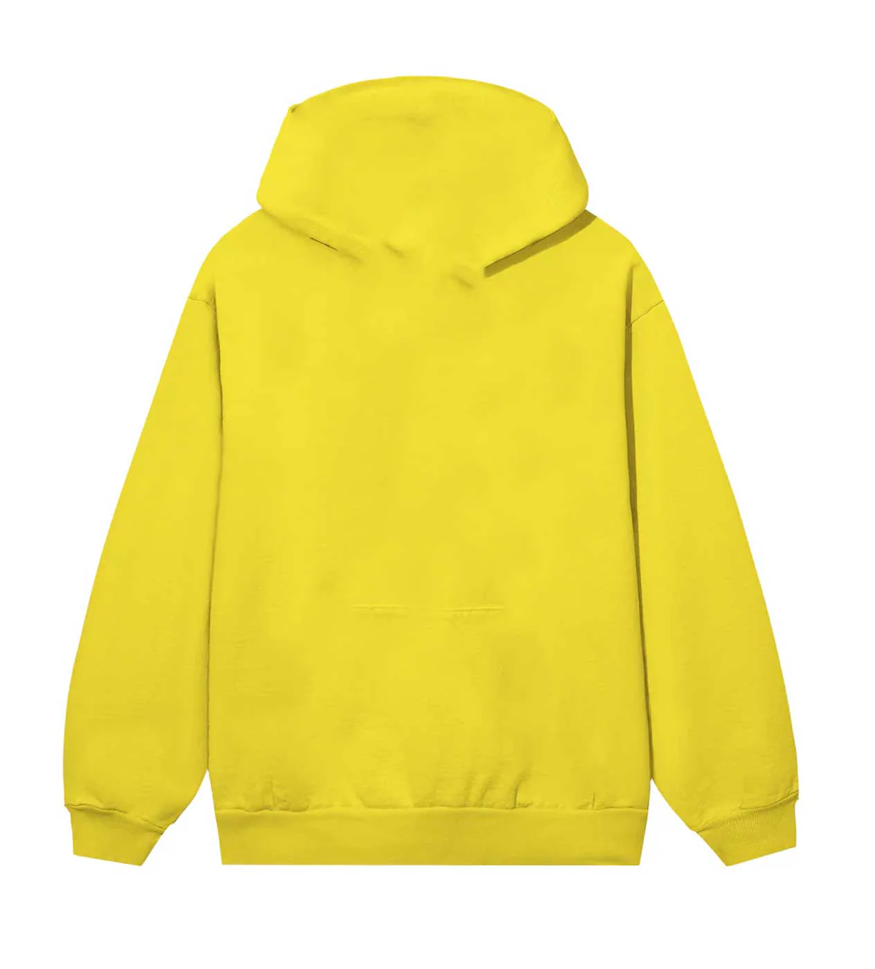 Revenge Purple Embroidered Hoodie Yellow - Image 2