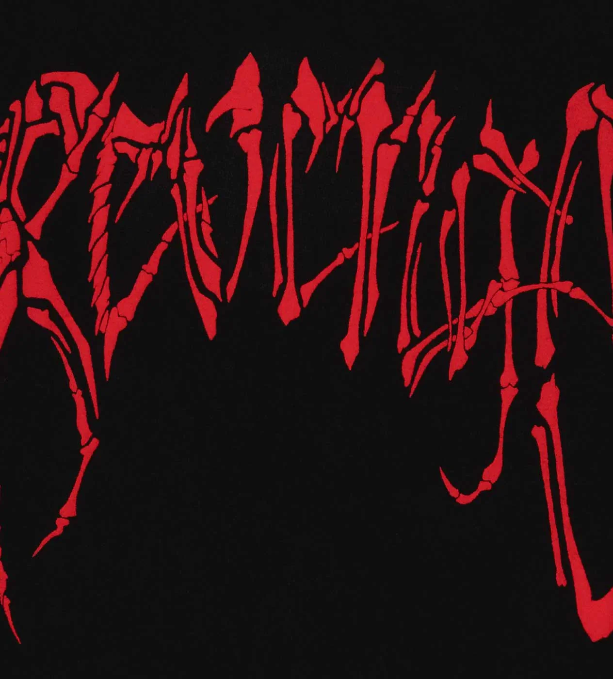 Revenge Red Bones Tee Black - Image 3