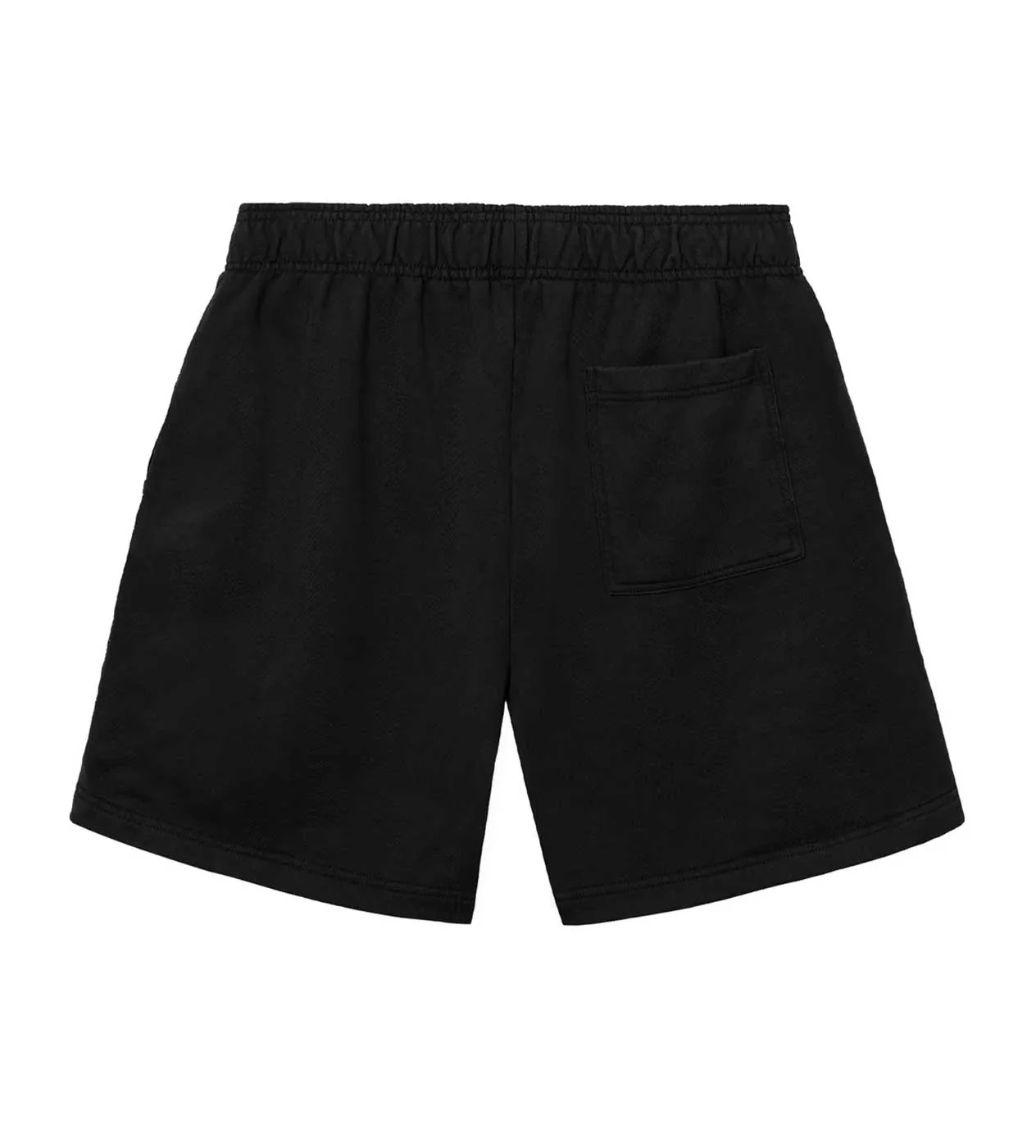 Revenge Embroidered Basic Shorts Black/Red - Image 2