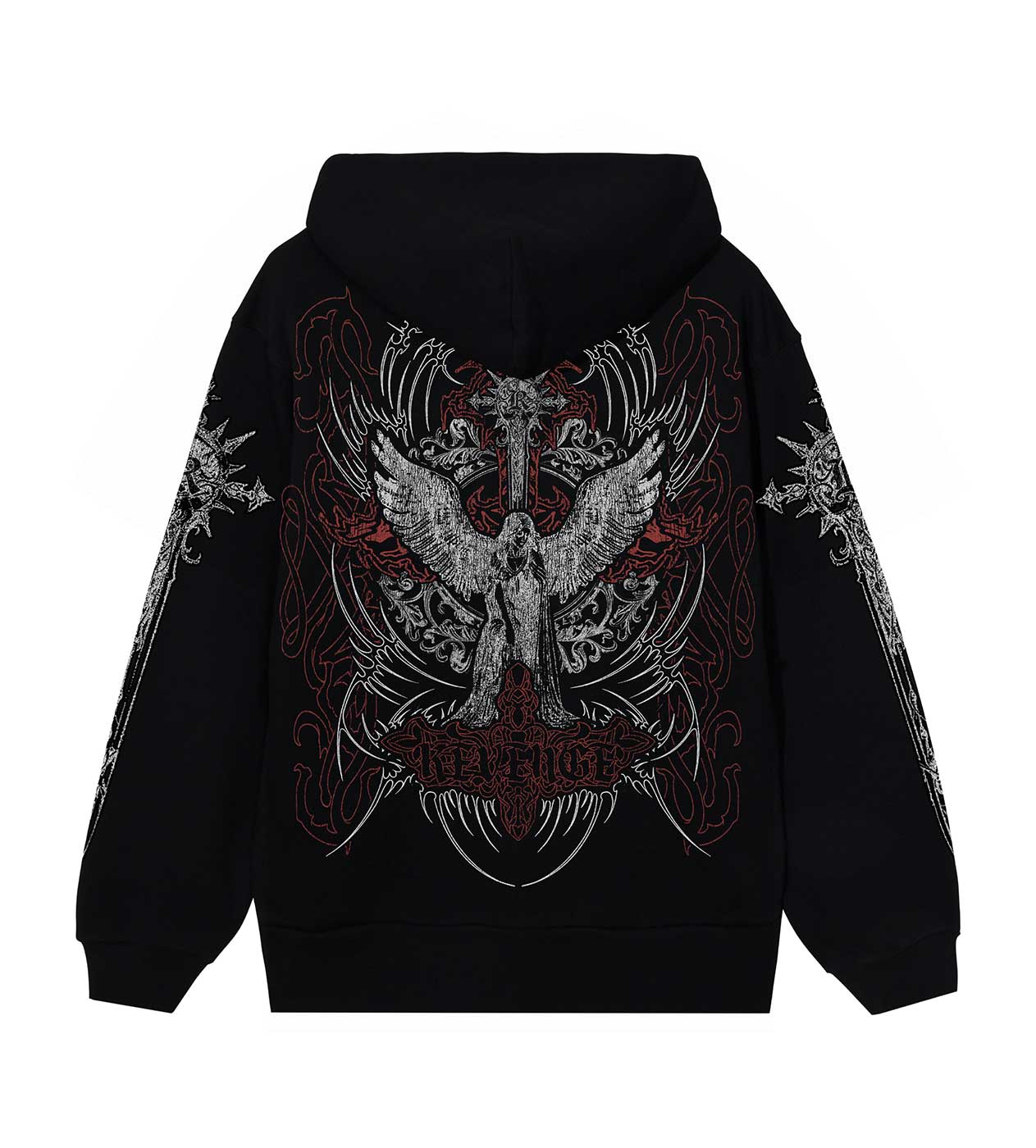 Revenge War Hoodie Black - Image 2