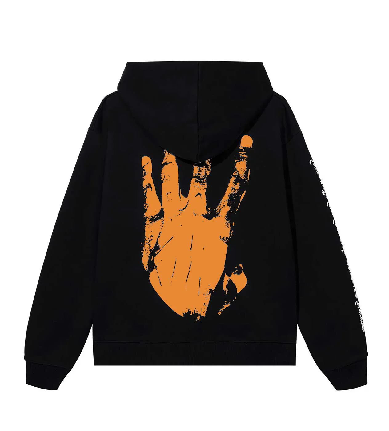 Revenge X Lightning Hoodie Black/Orange - Image 2