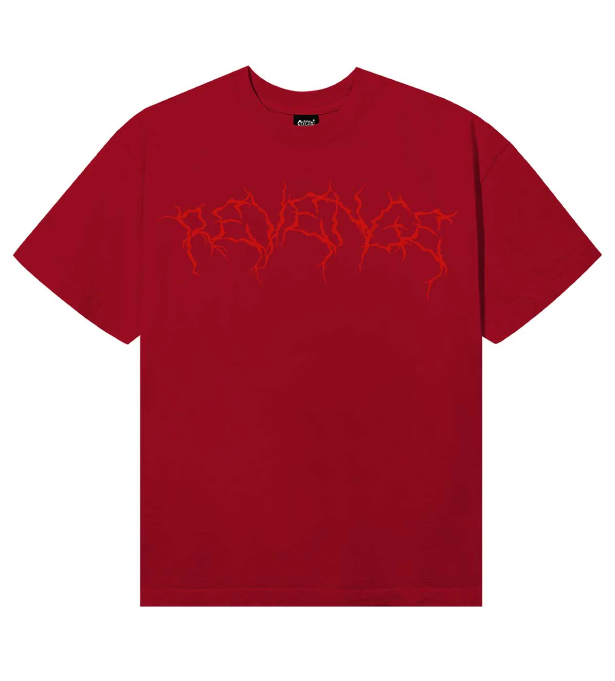 Revenge Xxxtentacion Lightning Heartbreak Tee Red - Image 2