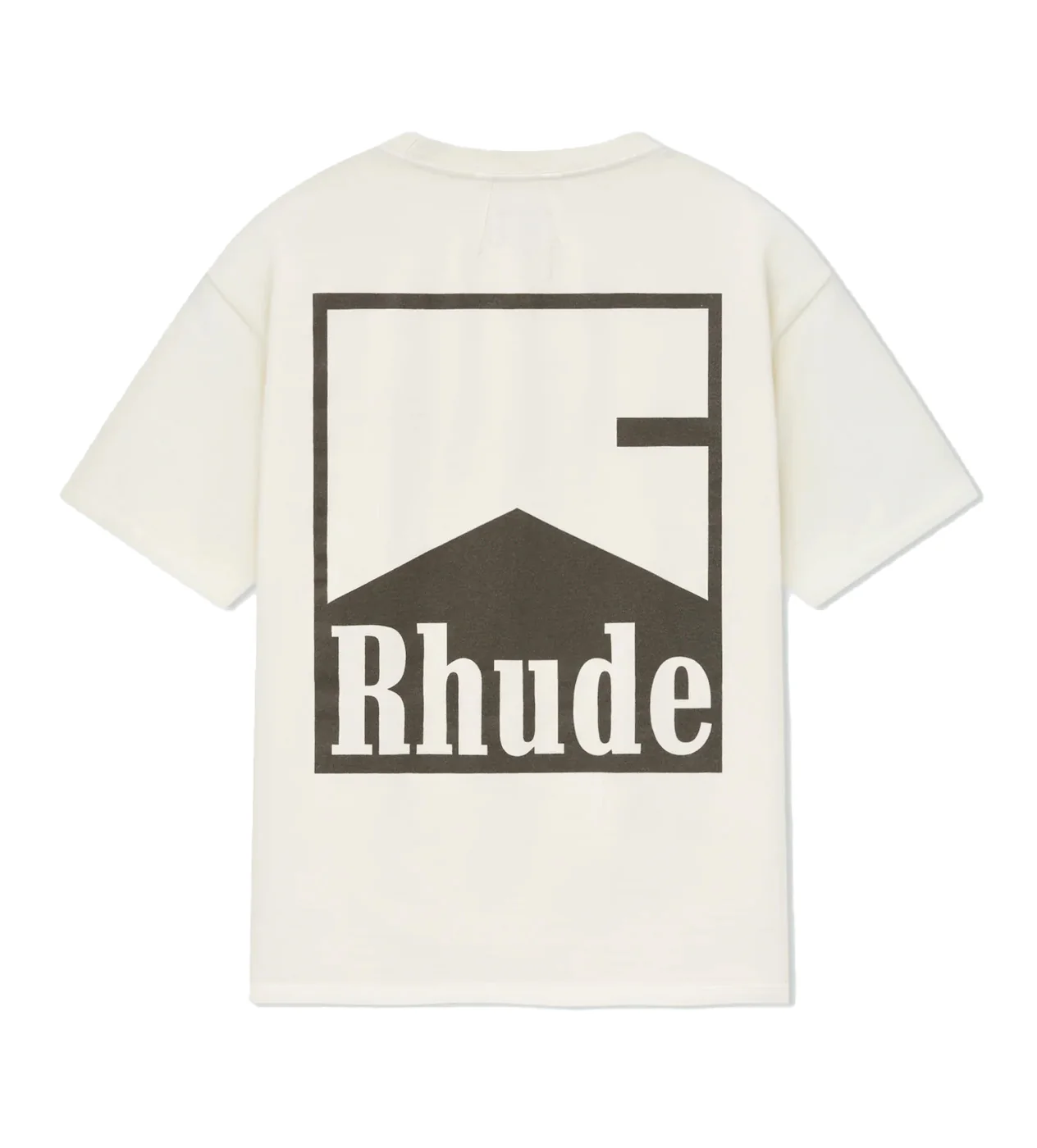 Rhude Chevron Tee Cream