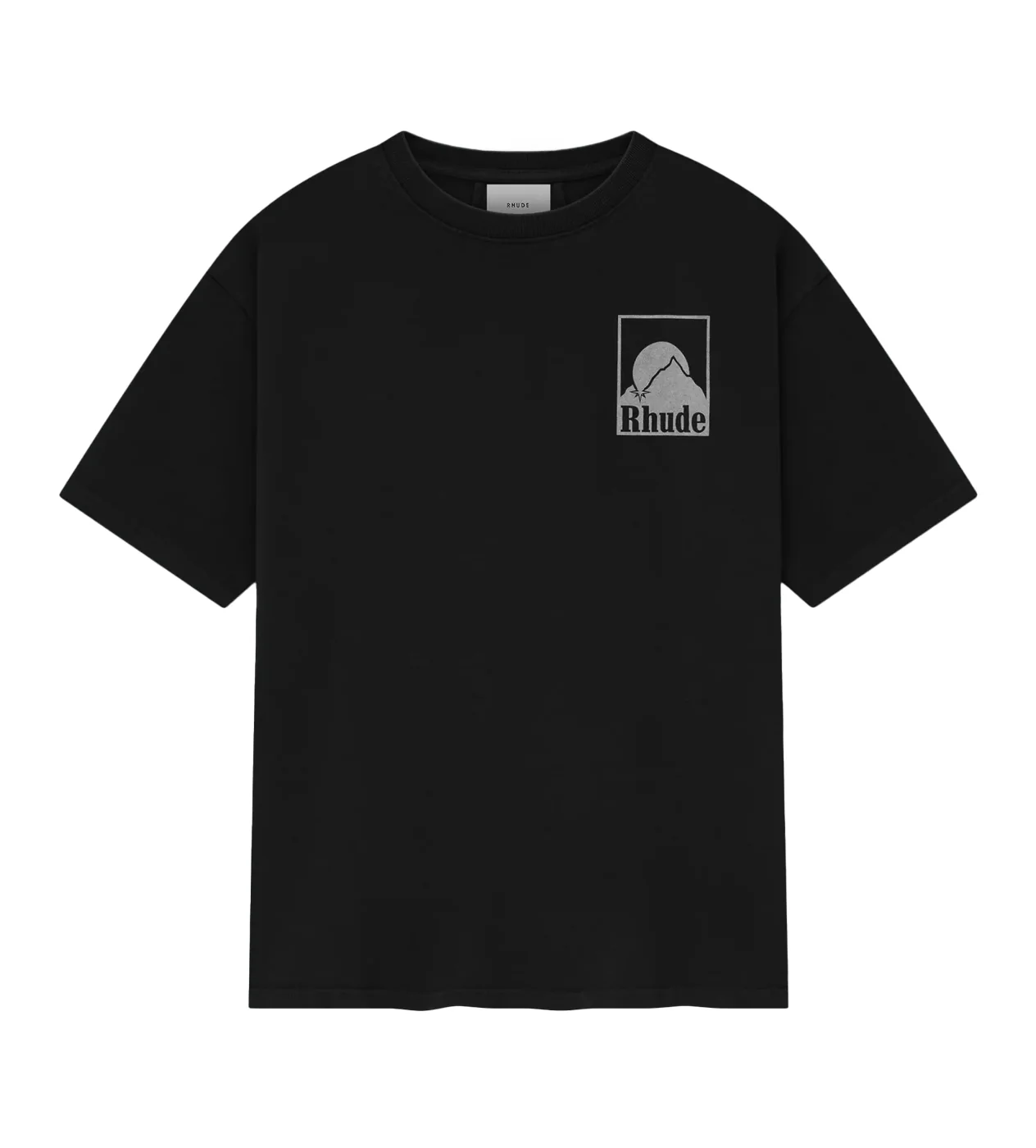 Rhude Moonlight Badge Tee Black - Image 2
