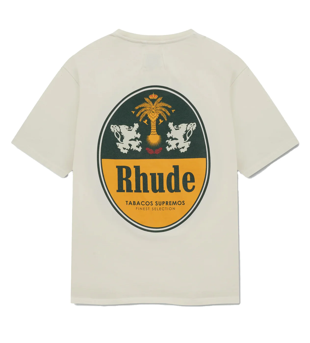 Rhude Tobacco Tee Vintage White - Image 2