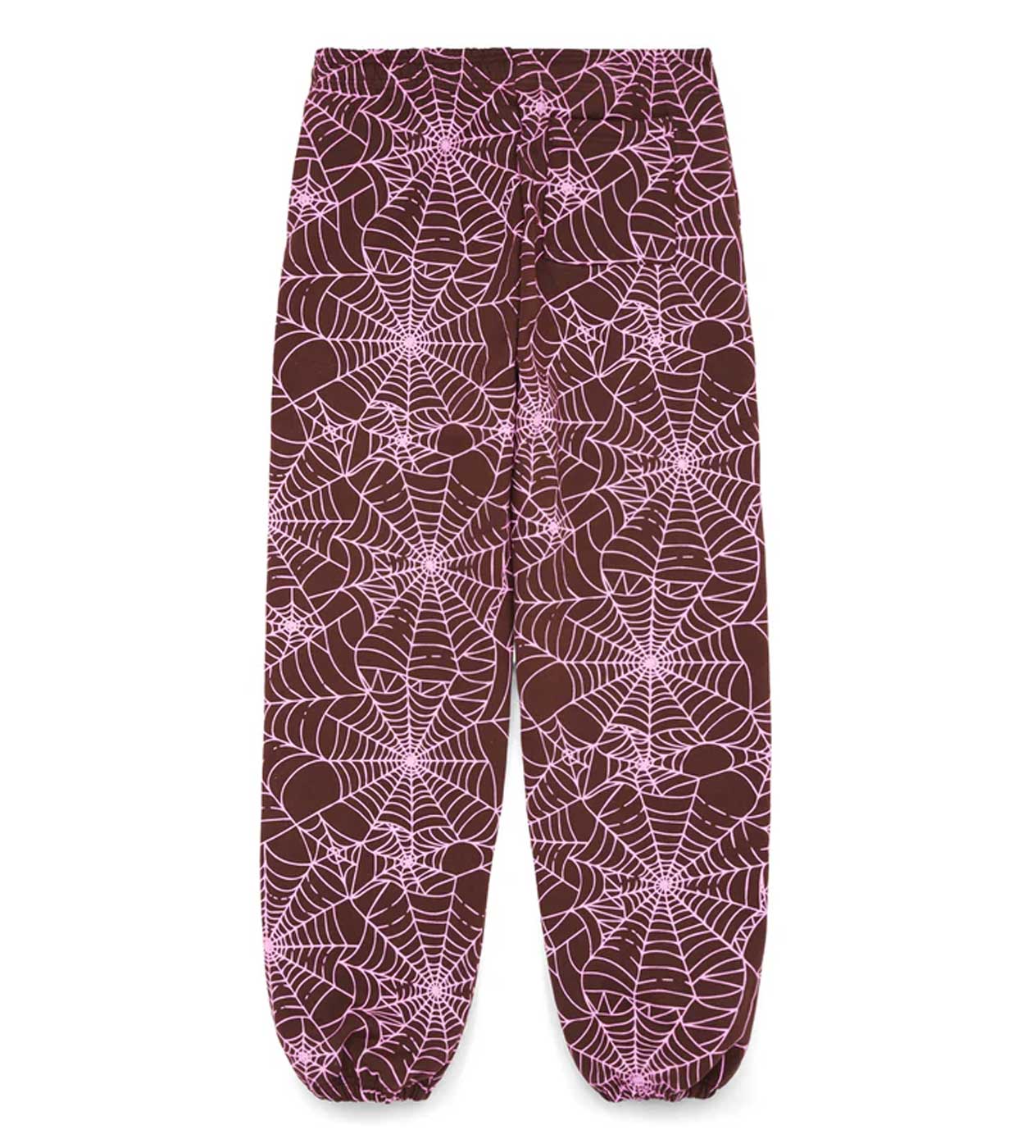 Sp5der AOP Sweatpants Brown/Pink - Image 2
