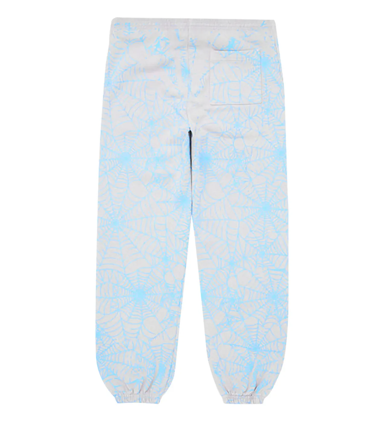 Sp5der AOP Web Heather Grey Sweatpants - Image 2